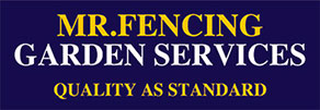 Logo, Mr Fencing Garden Services